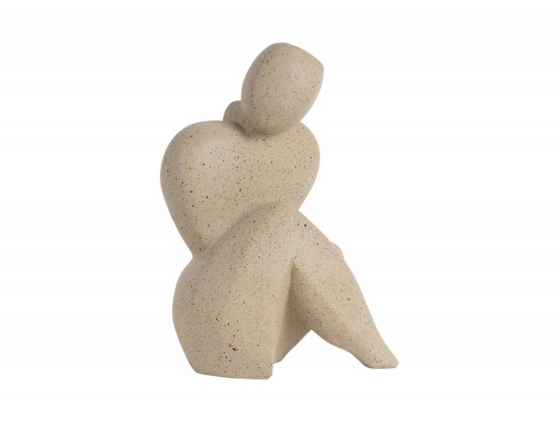Statue Abstracto Tip 11x22cm brun