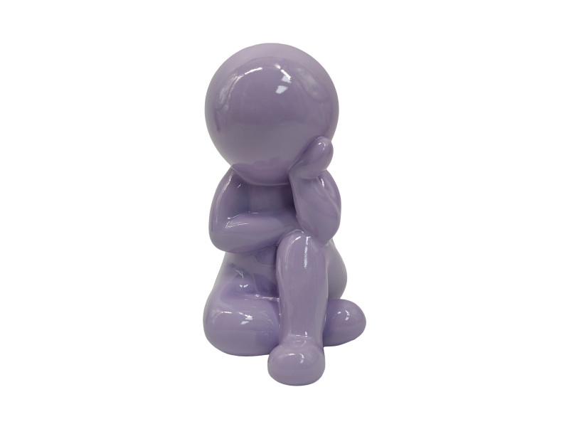 Statue Amigo Dreaming 20x11,2cm lilla