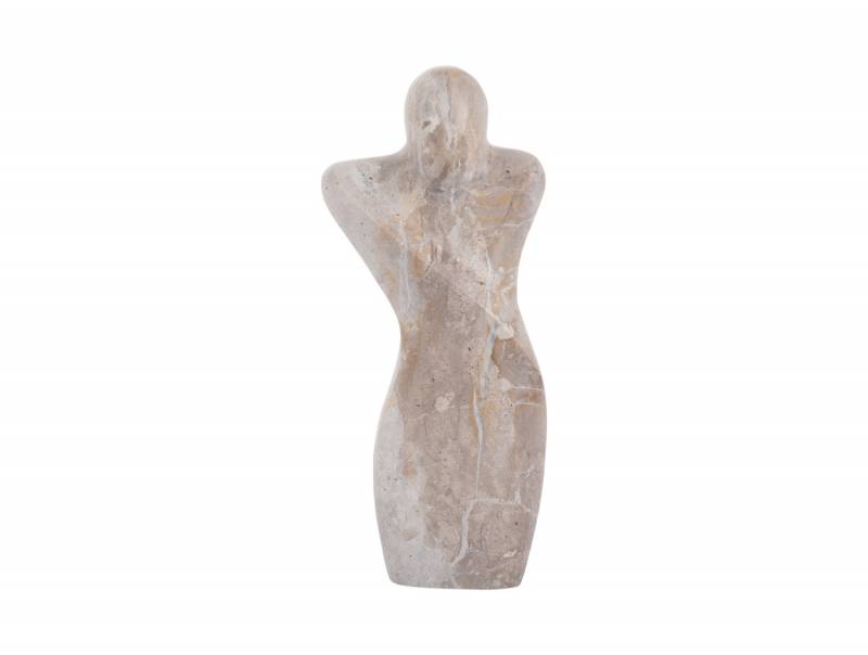 Statue Male 5x23cm marmor brun