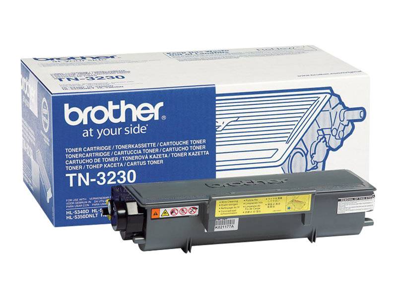 Brother TN3230 original lasertoner sort