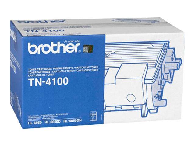 Brother TN4100 original lasertoner sort