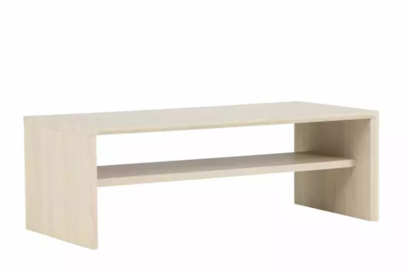 Telemarket sofabord 110x50 cm hvidpigmenteret | Outlet