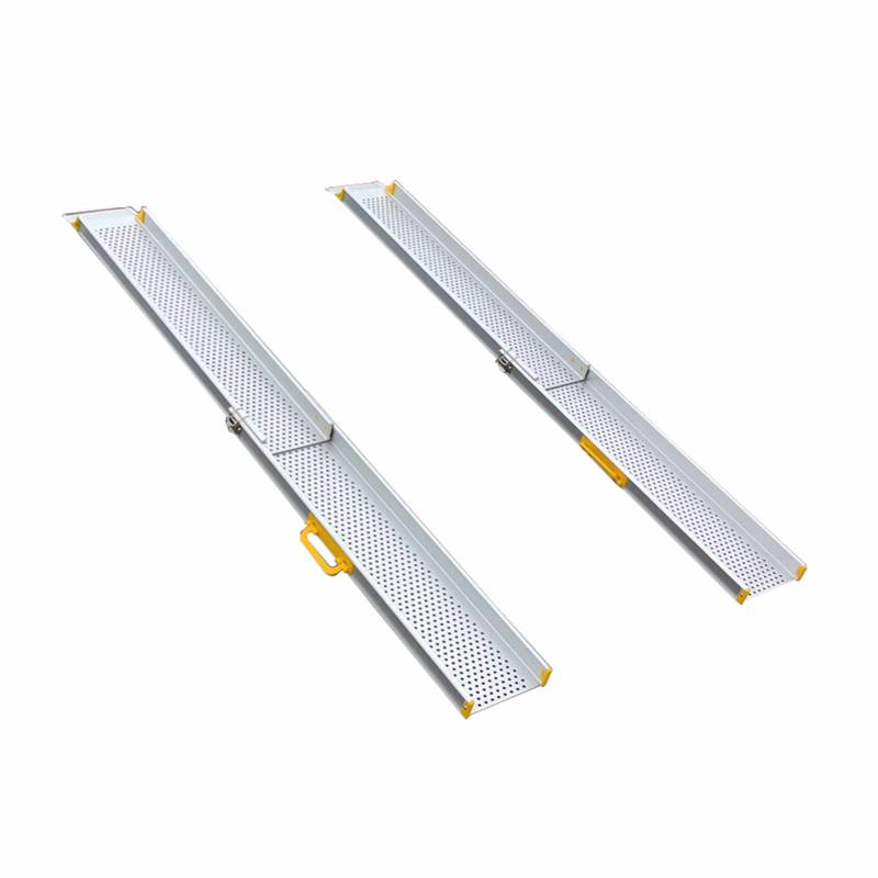 Teleskoprampe standard 150x21x5,5cm, sæt a 2 stk