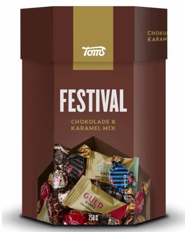 Toms Festival chokolade 750g
