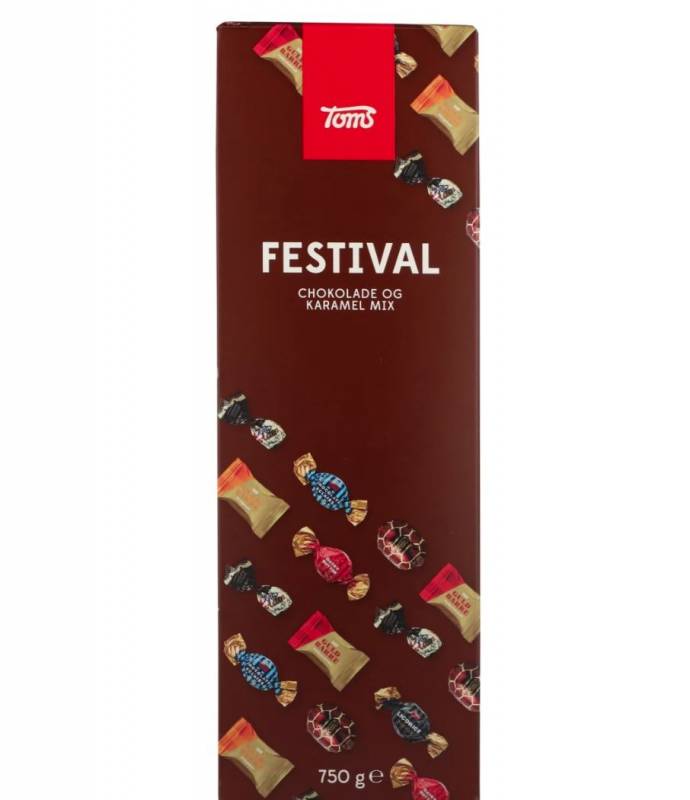 Toms chokolade festivalblanding 750g