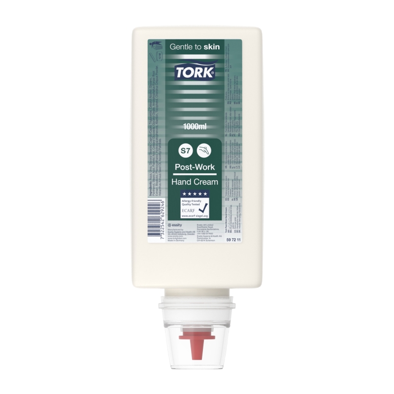 Tork Industri S7 597211 genopbyggende h&aring;ndcreme 1000ml