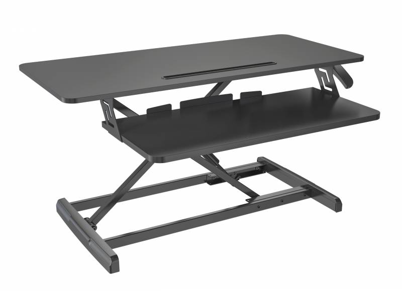 Twin ergonomisk Laptop riser sort