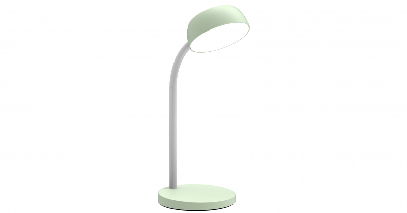 Unilux Tamy LED bordlampe 20.000 timer 33 cm høj grøn