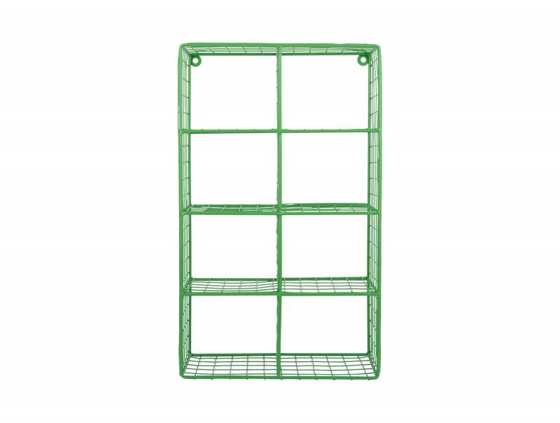 Væghylde Reja compartments 50x18cm grøn