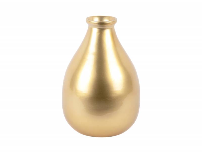 Vase Decente Ø20cm bambus guld