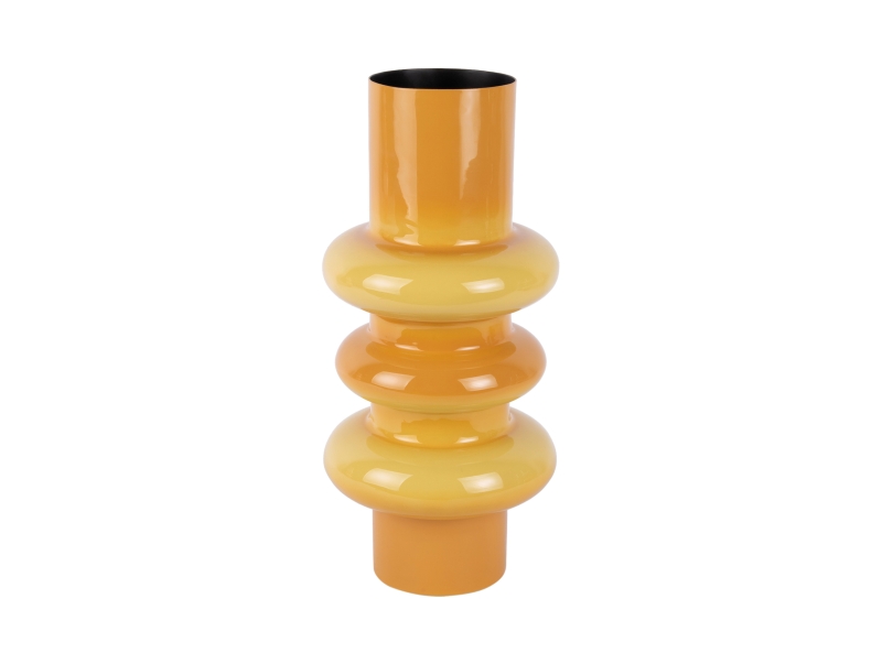Vase Grato Medium &Oslash;17,5cm jern gul