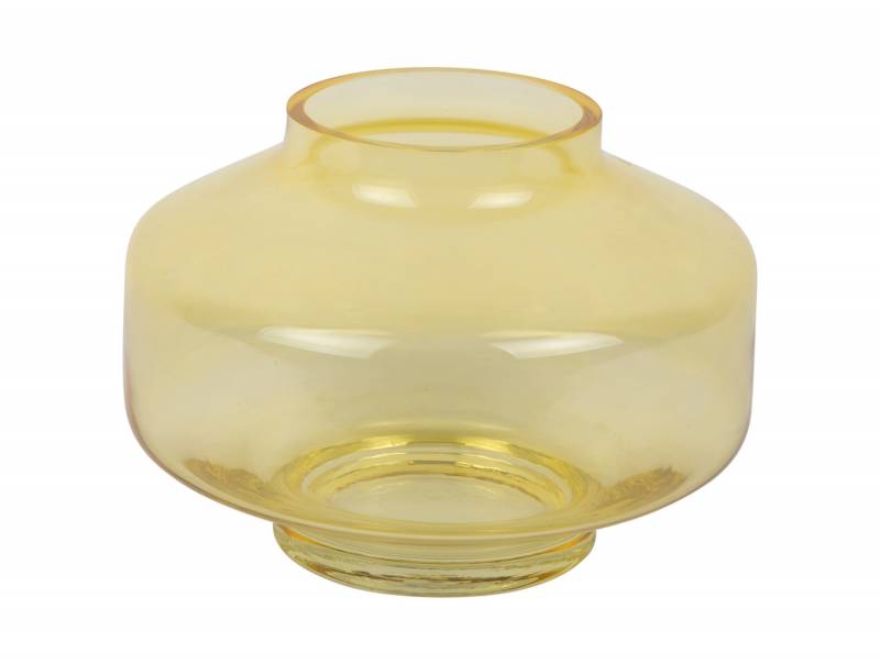 Vase Pasmoso &Oslash;22cm glas gul