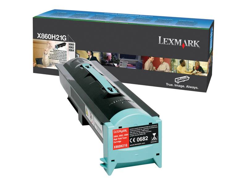 Lexmark X860H21G original lasertoner sort