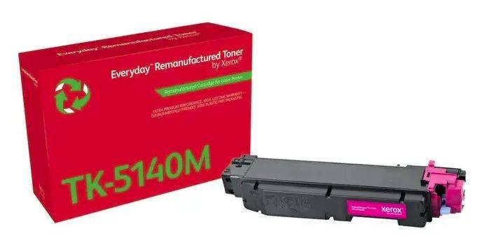 Xerox Everyday Remanufactured lasertoner Kyocera TK-5140M rød