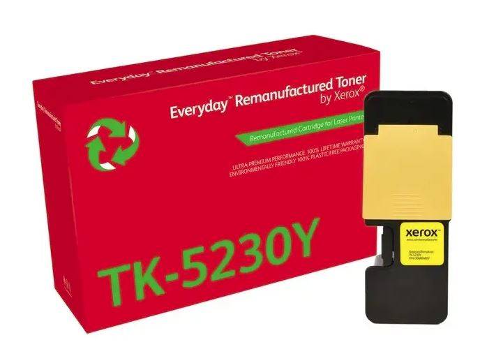 Xerox Everyday Remanufactured lasertoner Kyocera TK-5230Y gul