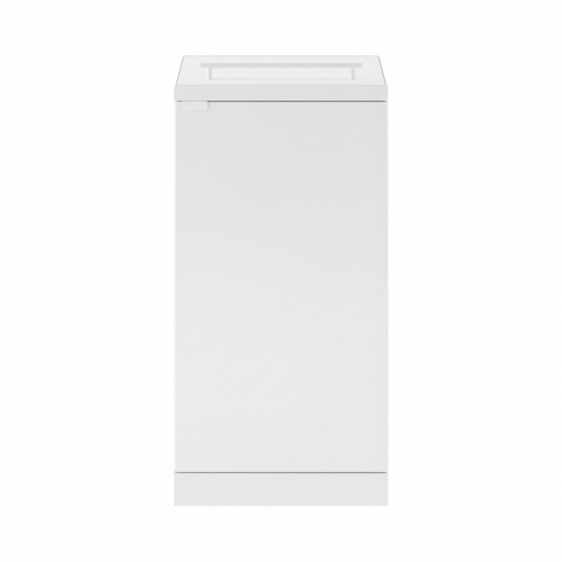 Bica 854 affaldsbeholder 95 liter med låg hvid