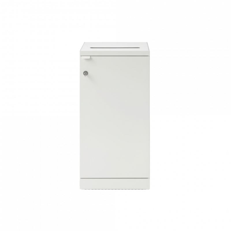 Bica 858 affaldsbeholder 95 liter til sikkerhedspapir hvid