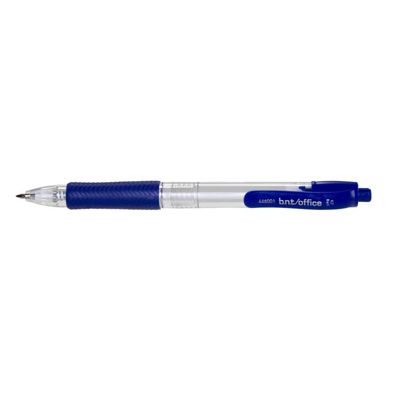 Office kuglepenne med trykknap 0,7 blå 