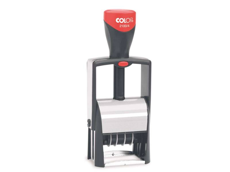 Colop 2100/4 datostempel med sort