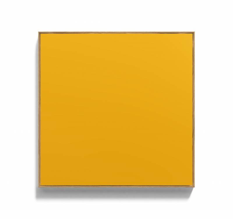 Lintex Area Silk glastavle 100x100cm Bright, gul