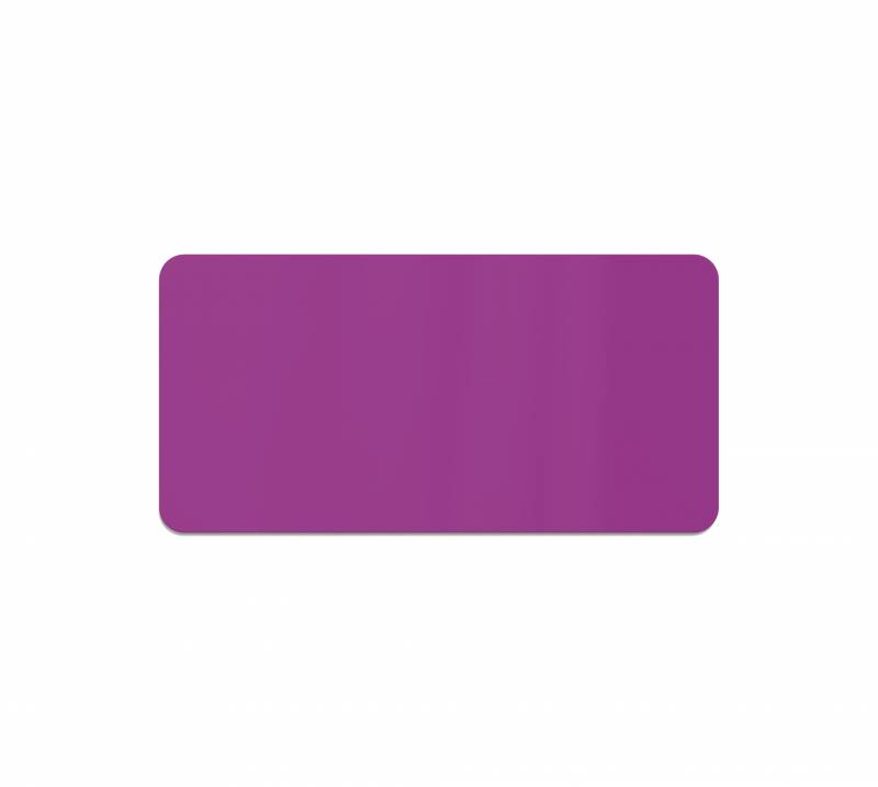 Lintex Curve glastavle 200x100cm Vivid, violet