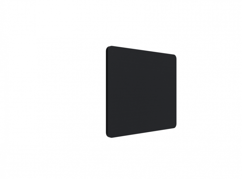 Lintex Edge Table bordskærmvæg 80x70cm sort med sort liste