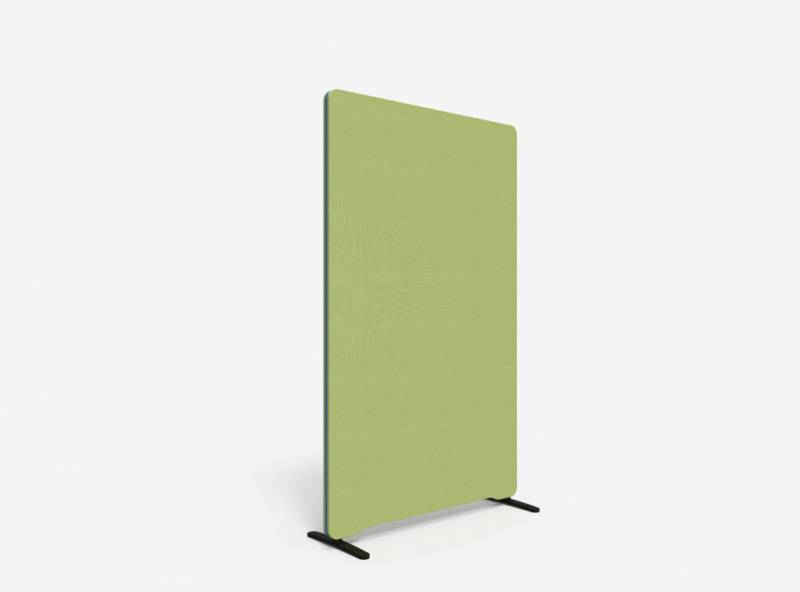 Lintex Edge Floor skærmvæg 100x165cm grøn med blå liste