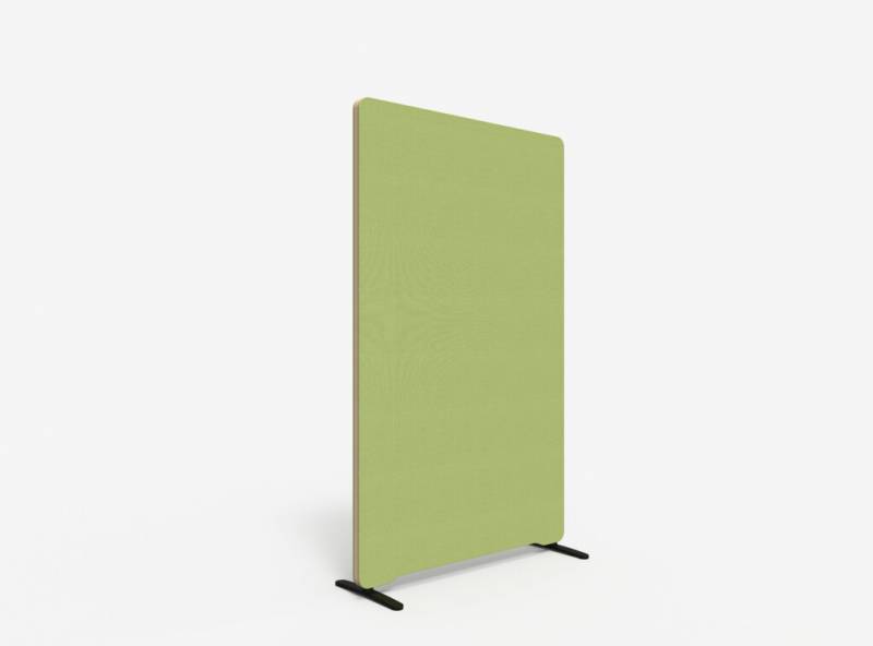 Lintex Edge Floor skærmvæg 100x165cm grøn med rosa liste