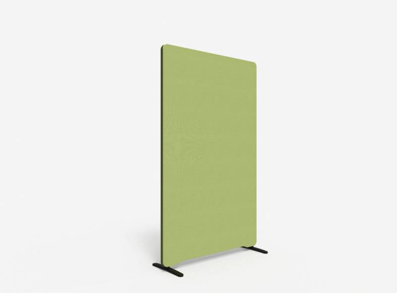 Lintex Edge Floor skærmvæg 100x165cm grøn med sort liste