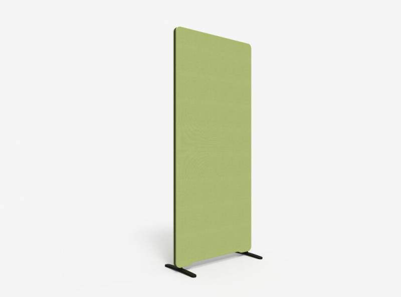 Lintex Edge Floor skærmvæg 80x180cm grøn med sort liste