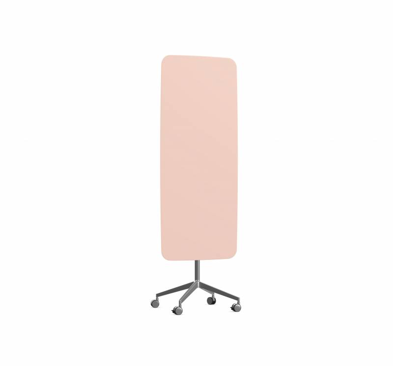 Lintex Flow Silk Mobile glastavle 65x195cm Naive, rosa