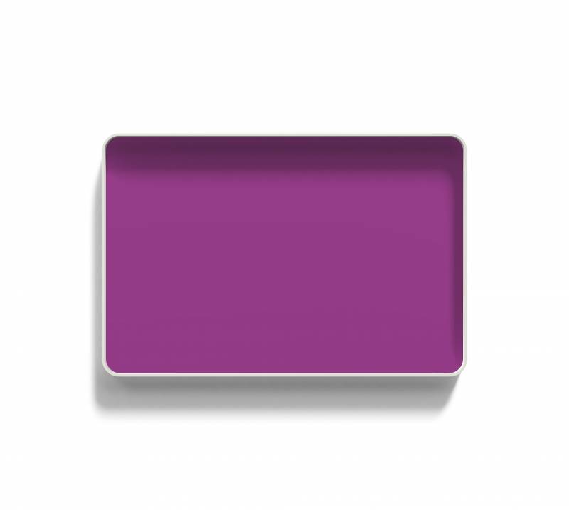 Lintex Frame Wall Silk glastavle med grå ramme 150x100cm Vivid, violet