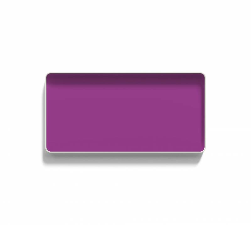 Lintex Frame Wall Silk glastavle med grå ramme 200x100cm Vivid, violet