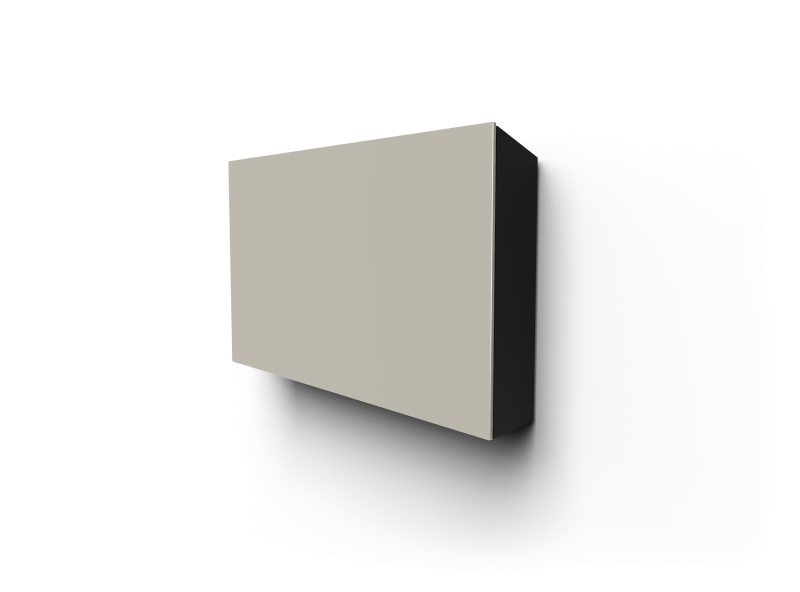 Lintex Mood Box opbevaringsbox 41x22cm Shy, lys grå