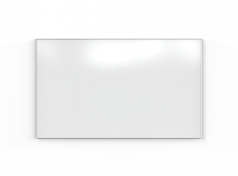 Lintex magnetiske whiteboard ONE hvid ramme 200x120cm 