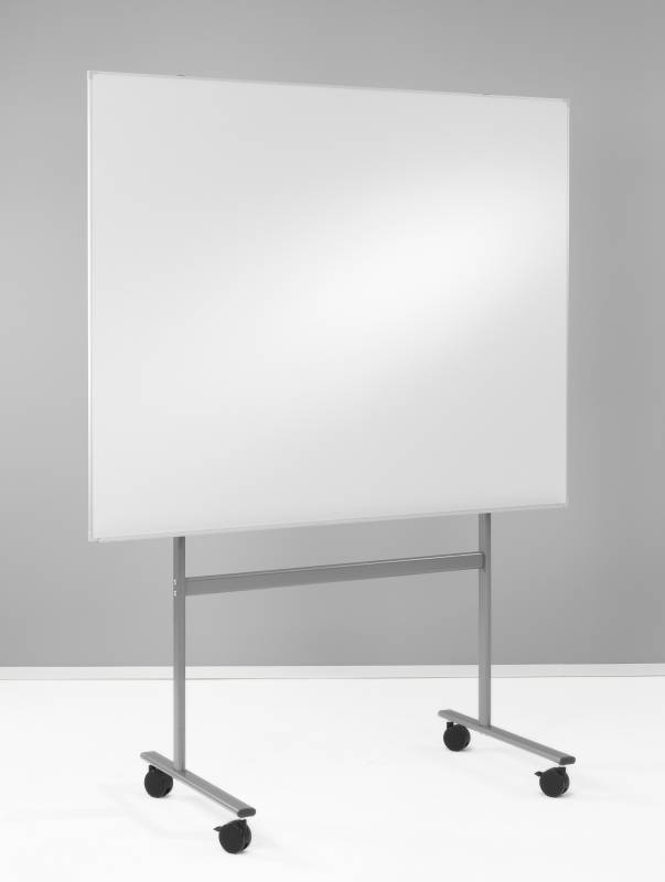 Lintex mobil Boarder whiteboard på hjul 100x120cm