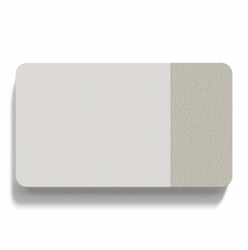 Lintex Mood Fabric Wall glas-stof 175x100cm Soft, lys beige