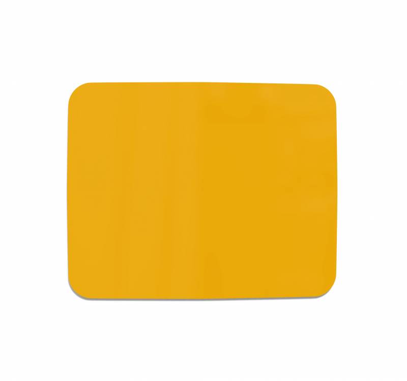 Lintex Mood Flow Wall glastavle 125x100cm Bright, gul