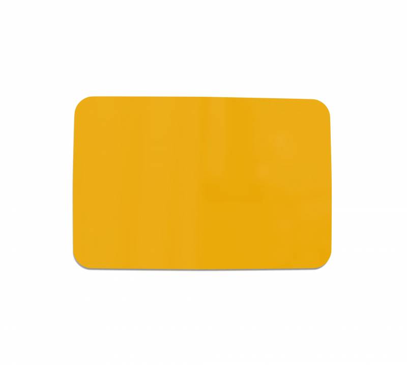 Lintex Mood Flow Wall glastavle 150x100cm Bright, gul