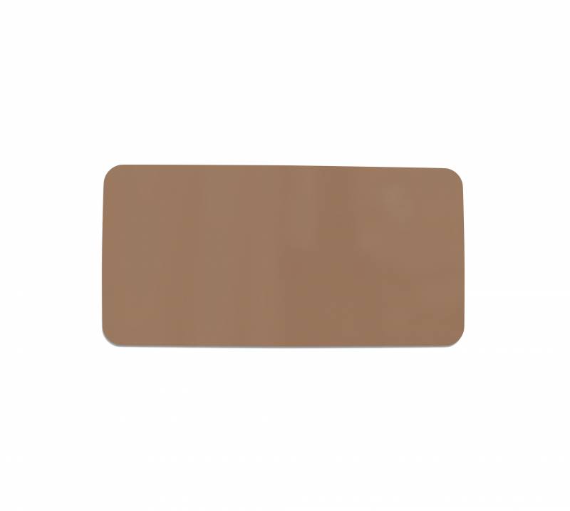Lintex Mood Flow Wall glastavle 200x100cm Humble, mokka