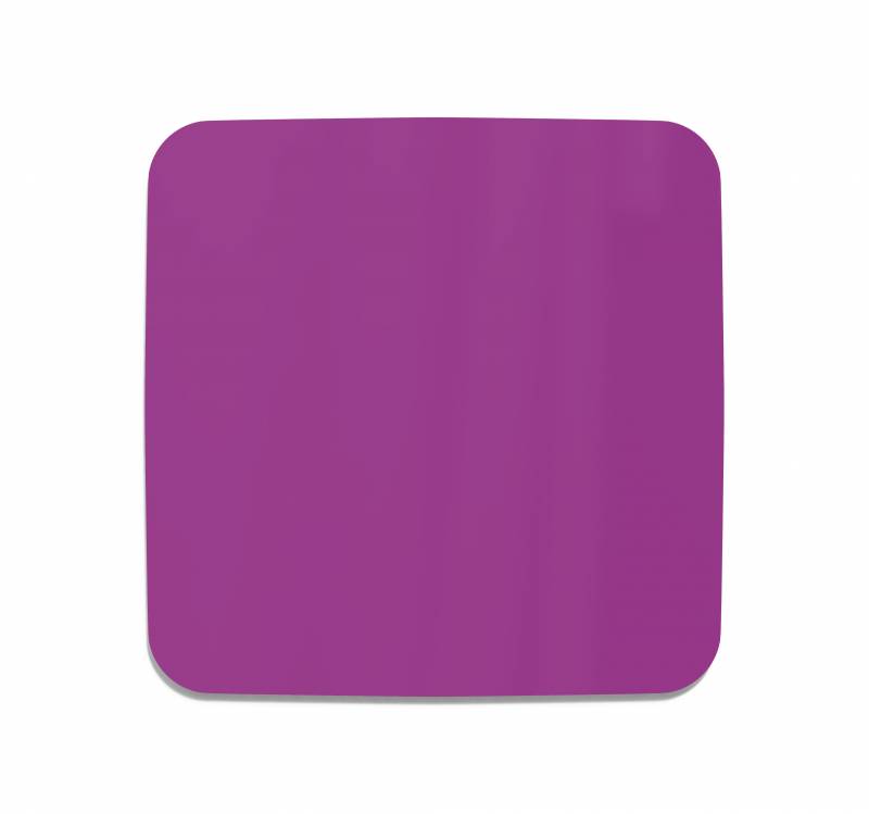 Lintex Mood Flow Wall glastavle 75x75cm Vivid, violet