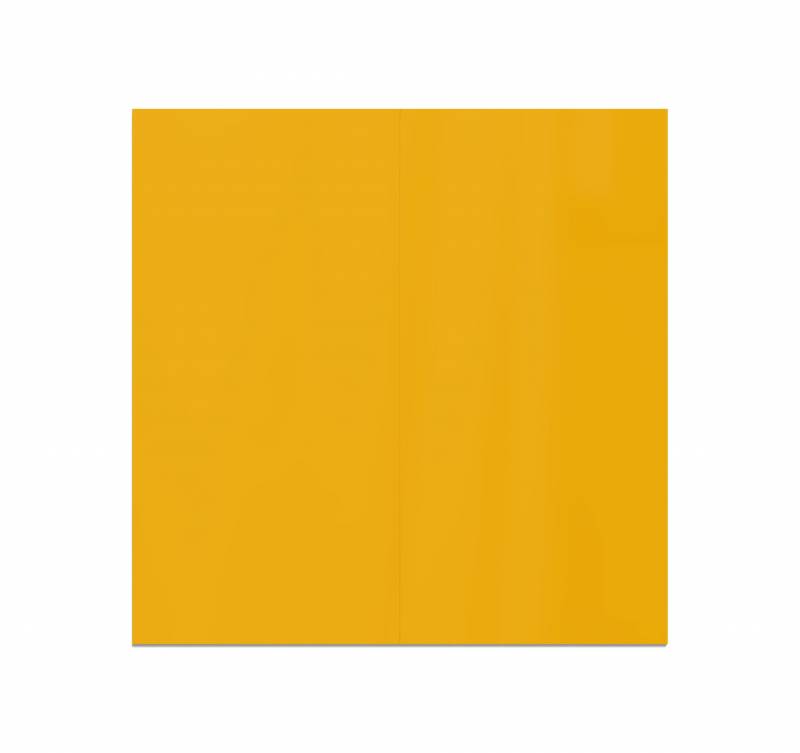 Lintex Mood Spaces glastavle 200x200cm Bright, gul