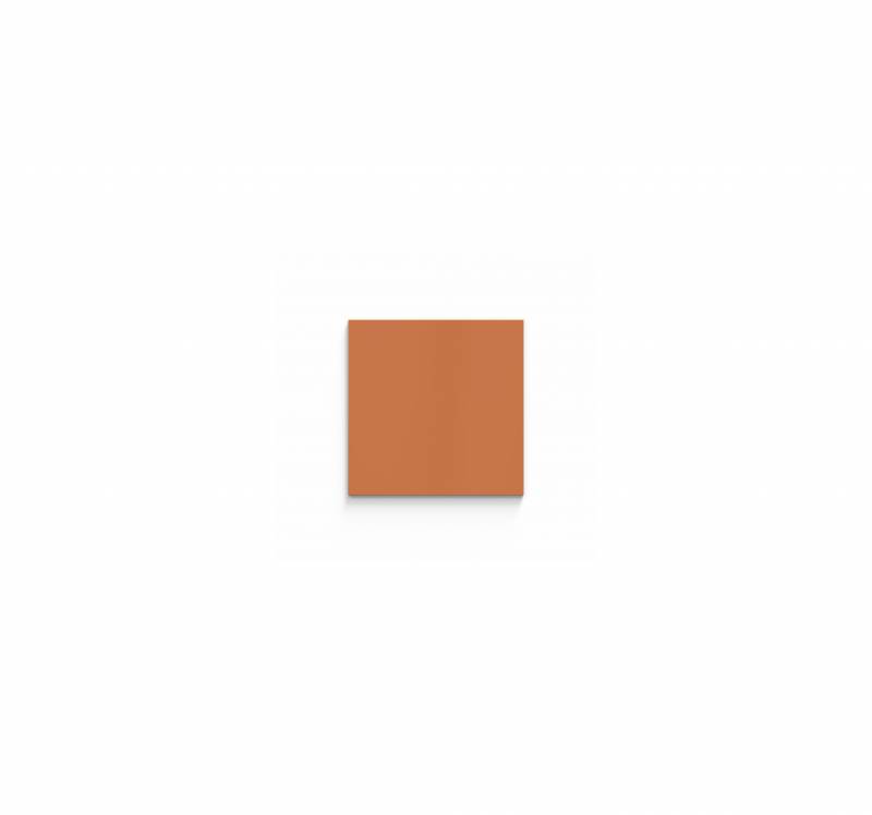 Lintex Mood Wall glastavle 30x30cm Brave, brændt orange