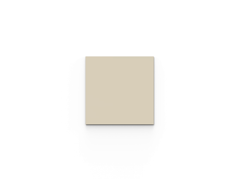 Lintex Mood Wall glastavle 75x75cm Mild, beige