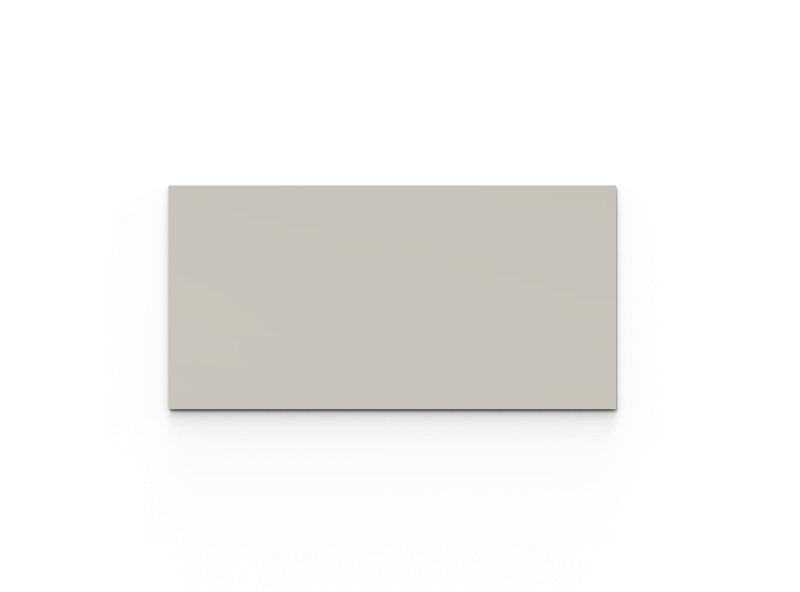Lintex Mood Wall glastavle 150x50cm Shy, lys grå
