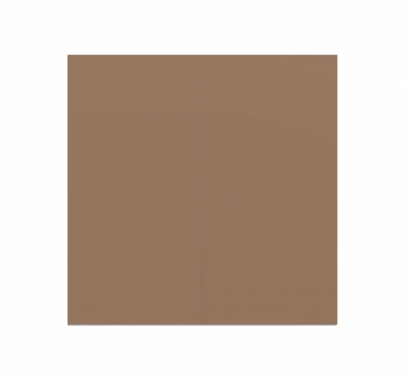 Lintex Silk Spaces glastavle 200x200cm Humble, mokka