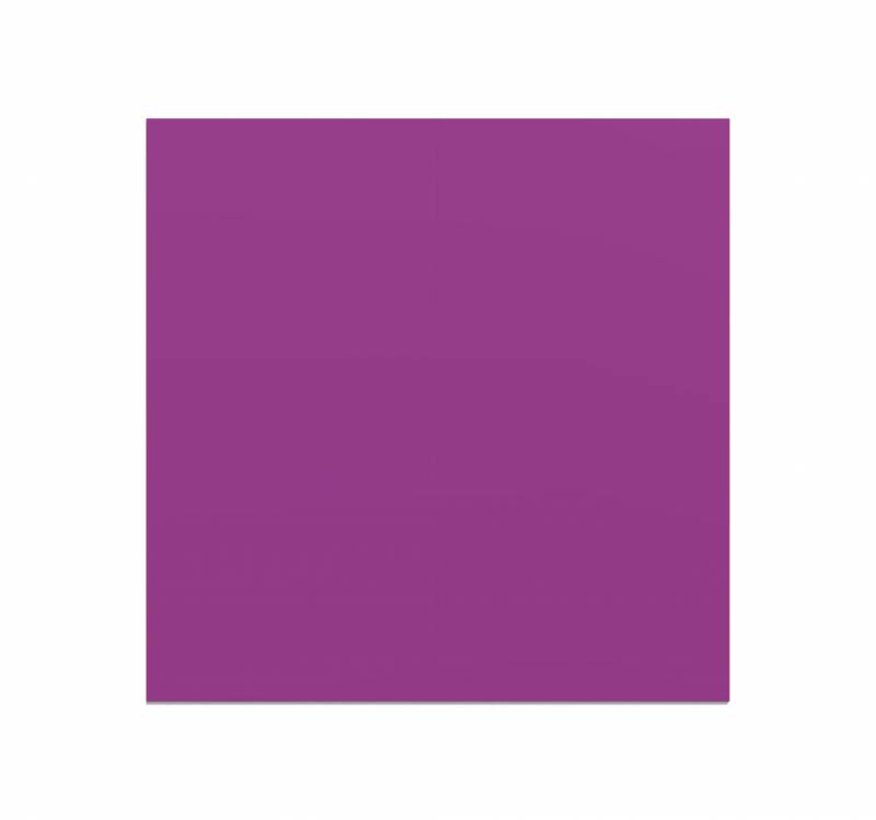 Lintex Silk Spaces glastavle 200x200cm Vivid, violet