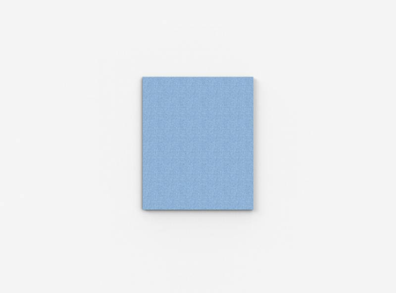 Lintex Textile opslagstavle 100x120cm Cara stof blå