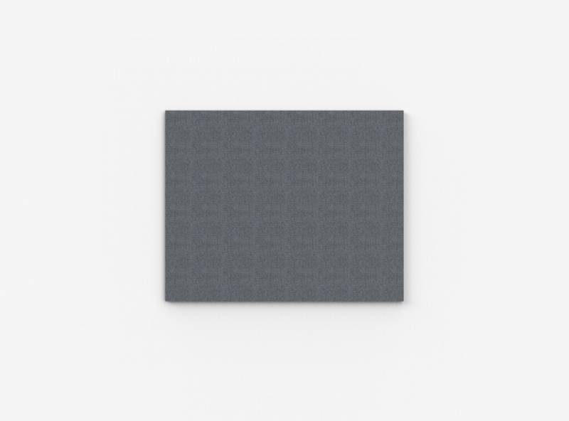 Lintex Textile opslagstavle 150x120cm Cara stof mørk grå