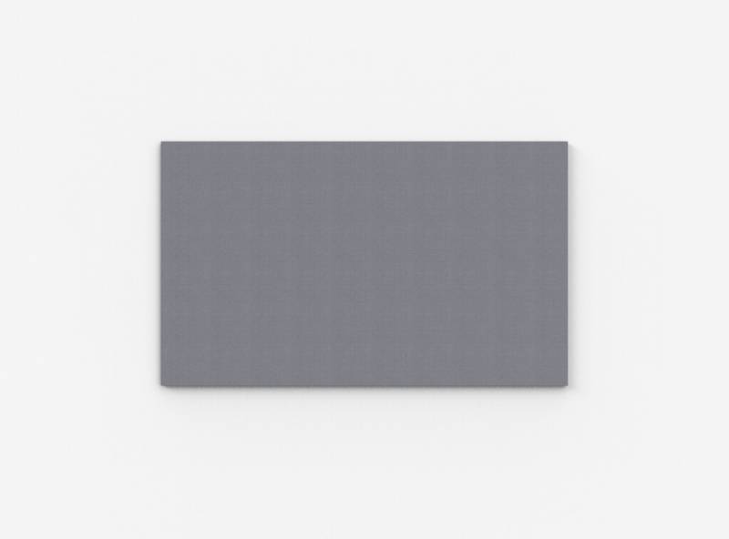 Lintex Textile opslagstavle 200x120cm Cara stof grå